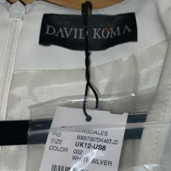 David Koma Embellished Tailored Mini Dress - Picture 11 of 11